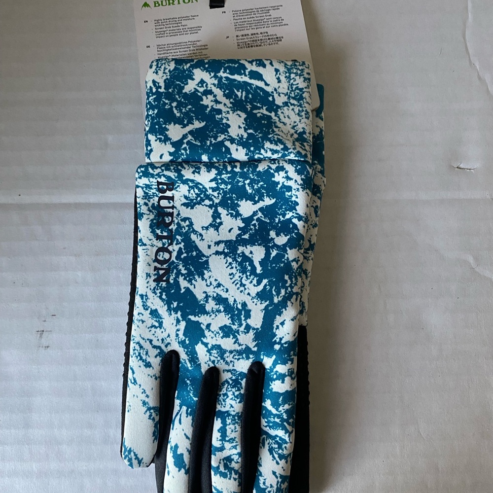 Burton Kids’ Touch N Go Liner Blue Blotto Trees Size Medium New - Picture 8 of 13